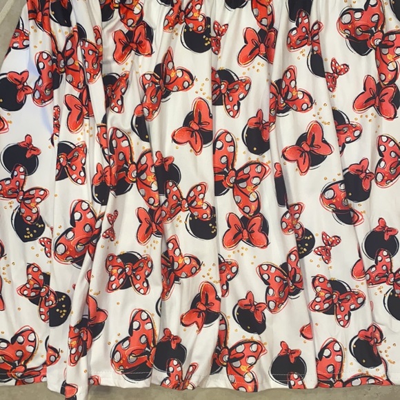 Minnie bow flutter sleeve twirl dress - Picture 3 of 4